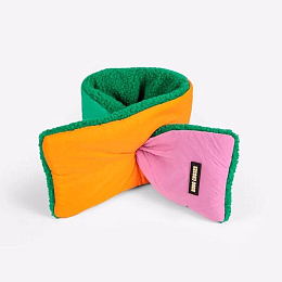 Шарф pink Color Block от бренда Bobo Choses