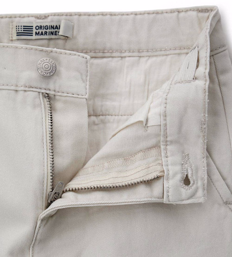 Брюки карго White от бренда Original Marines
