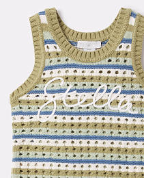 Платье Striped Knit от бренда Stella McCartney kids