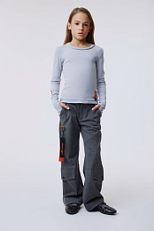 Лонгслив California Light Grey от бренда Stormies