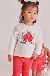 Лонгслив Ladybug и леггинсы от бренда Boboli