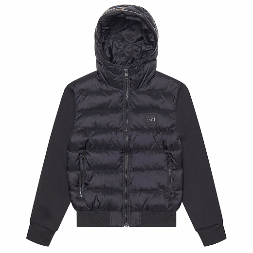 Куртка черного цвета с капюшоном от бренда Antony Morato