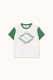 Футболка VIVA LA MAMMA от бренда Tinycottons Белый