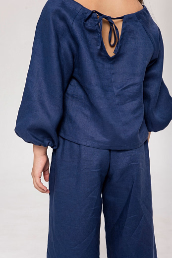 Костюм LINEN Navy от бренда Liqlo