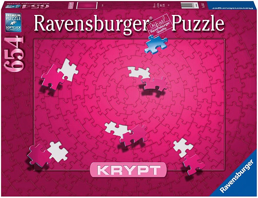 Пазл «Крипт. Розовый», 654 эл. от бренда Ravensburger