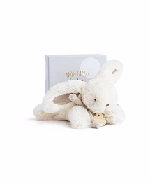 Зайчик - конфетка Taupe 16 см от бренда Doudou et Compagnie