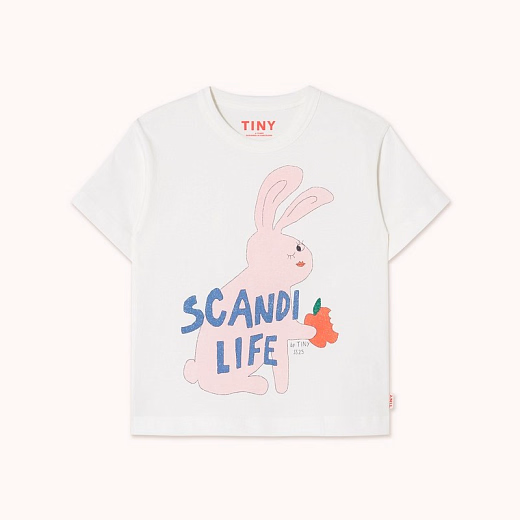 Футболка SCANDI LIFE от бренда Tinycottons Белый