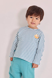 Лонгслив Stripes blue от бренда Boboli