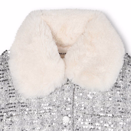 Куртка Silver в пайетках от бренда Billieblush