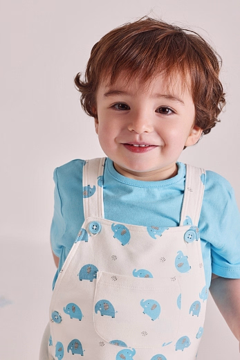 Футболка и комбинезон Elephant от бренда Boboli