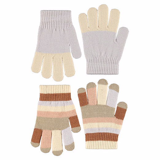 Перчатки 2 пары Kei Lilac Marble от бренда MOLO