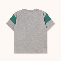 Футболка COLOR BLOCK от бренда Tinycottons Серый