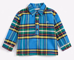 Рубашка Plaid от бренда Bobo Choses