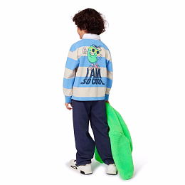 Джинсы с зелеными шнурками от бренда Billieblush