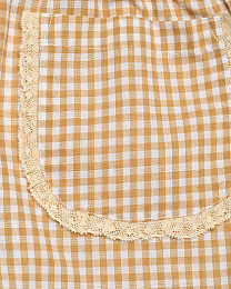 Шорты Yellow Check от бренда C'ERA UNA VOLTA