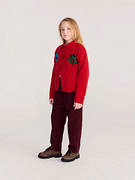 Кардиган red Blossom от бренда Bobo Choses