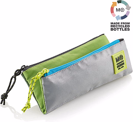 Пенал с тремя отделениями Трехцветный зеленый от бренда MiquelRius