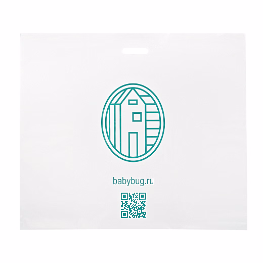 Пакет с прорубной ручкой Babybug от бренда Babybug