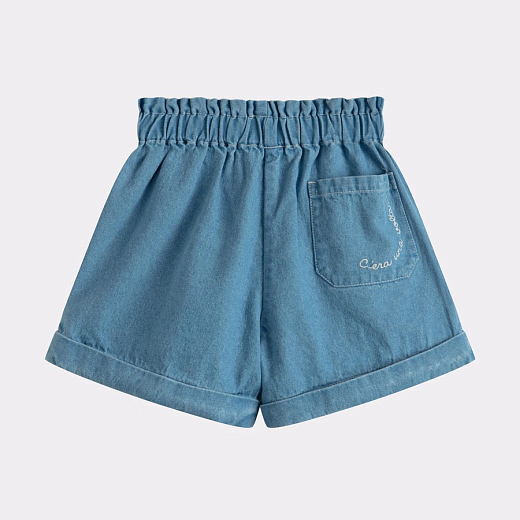 Шорты Lulu Denim синего цвета от бренда C'ERA UNA VOLTA