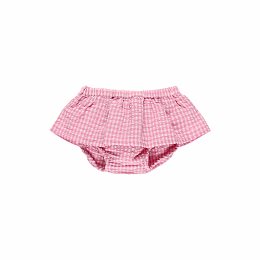Футболка и блумеры Pink check от бренда Boboli