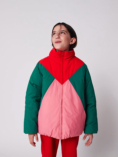 Куртка Tic Tac Toe color block от бренда Bobo Choses