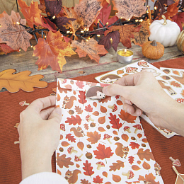 Набор наклеек Лес 35 шт от бренда Tim & Puce Factory