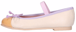 Балетки с оранжевой деталью от бренда PRETTY BALLERINAS