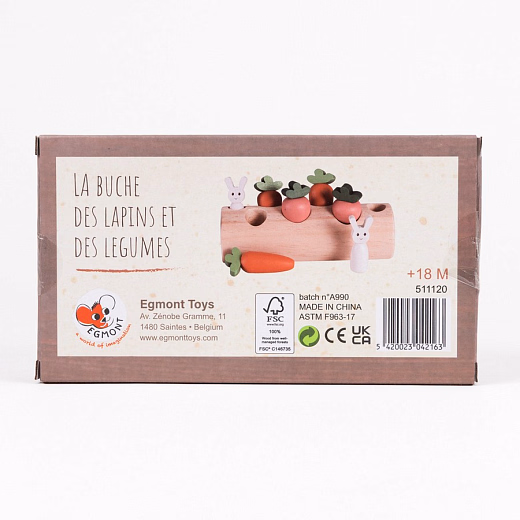 Сортер Зайчики от бренда Egmont Toys