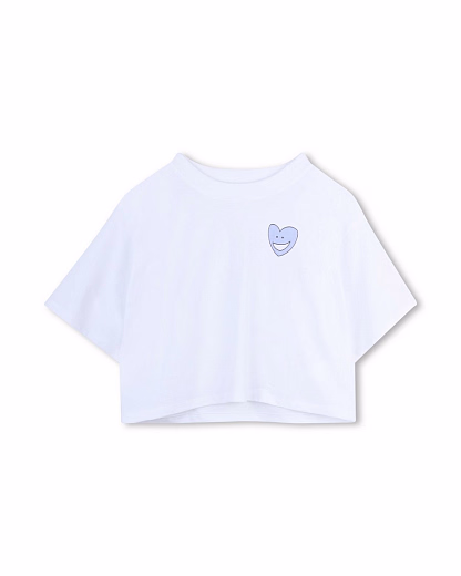 Футболка HEART BLANC от бренда Billieblush Белый