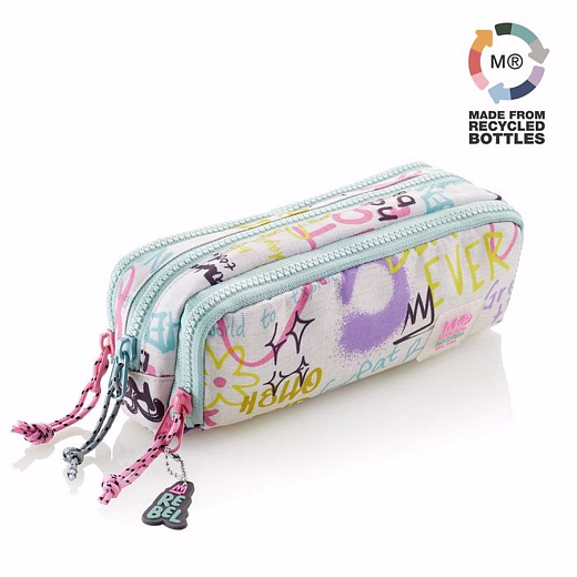 Пенал Граффити с тремя отделениями от бренда MiquelRius