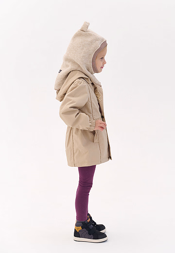 Шапка-шлем Hippo beige от бренда Peppihat