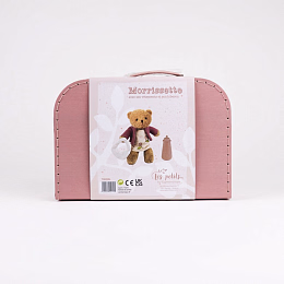 Мишка "Морризет и чемоданчик" от бренда Egmont Toys