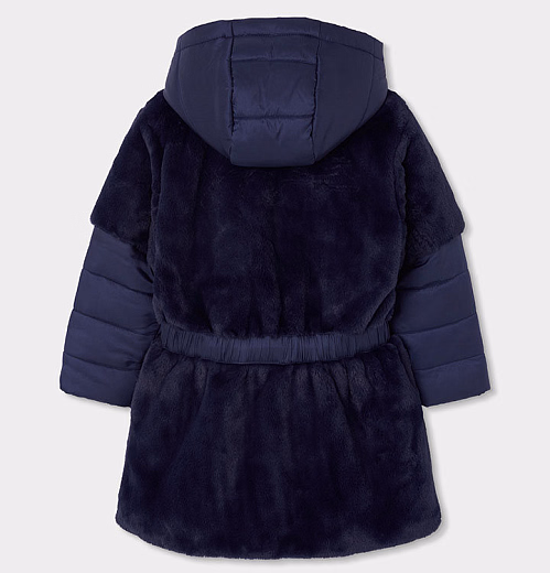 Куртка Navy меховая от бренда Boboli