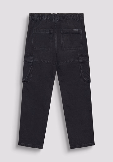 Джинсы-карго черного цвета от бренда Antony Morato