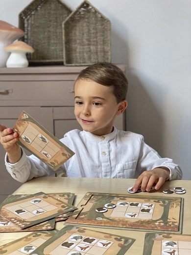 Магнитная игра судоку "Лес" от бренда Egmont Toys