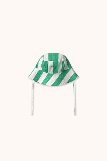 Панама GREEN STRIPES от бренда Tinycottons