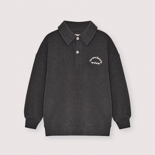 Свитшот Nico Polo Galactic Grey Melange от бренда The New Society
