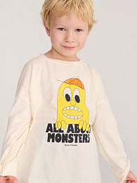 Лонгслив Bigtooth Lemon от бренда Bobo Choses