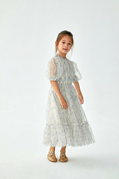 Платье Donna Blue Flower от бренда C'ERA UNA VOLTA