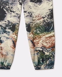 Джоггеры Multicolor Camo от бренда Stella McCartney kids