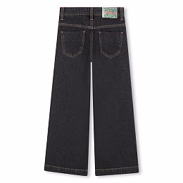 Джинсы Black с розовыми сердцами от бренда Billieblush