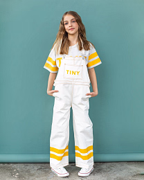 Футболка STRIPES TINY от бренда Tinycottons Молочный
