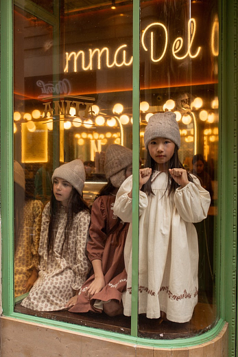 Платье Kana Cream от бренда C'ERA UNA VOLTA