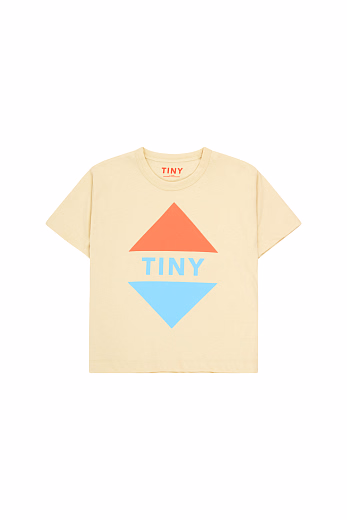 Футболка Triangle от бренда Tinycottons Молочный