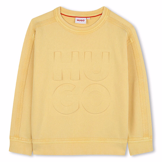 Свитшот Yellow Logo от бренда HUGO