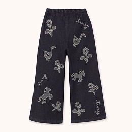 Джинсы Horses & Flowers от бренда Tinycottons
