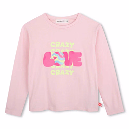 Лонгслив Crazy Love от бренда Billieblush
