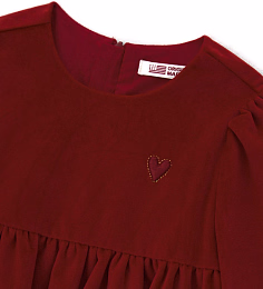 Платье Dark red от бренда Original Marines