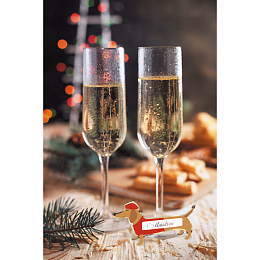 Таблички для стола Такса 8 шт от бренда Tim & Puce Factory