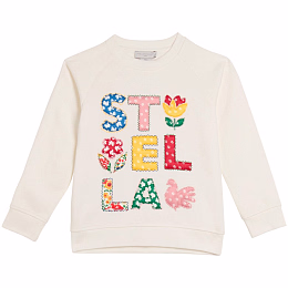 Свитшот Color Stella Logo от бренда Stella McCartney kids